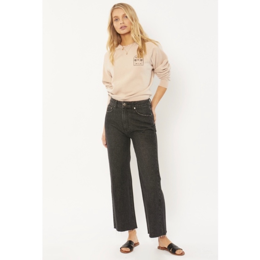Size 29 Amuse Society Gabi Crop Flare Pant